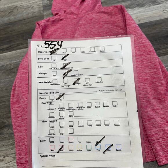 Under Armour‎ Pink Blue Womens M Loose Big Brand Logo Oversized Pullover Hoodie - Picture 8 of 8